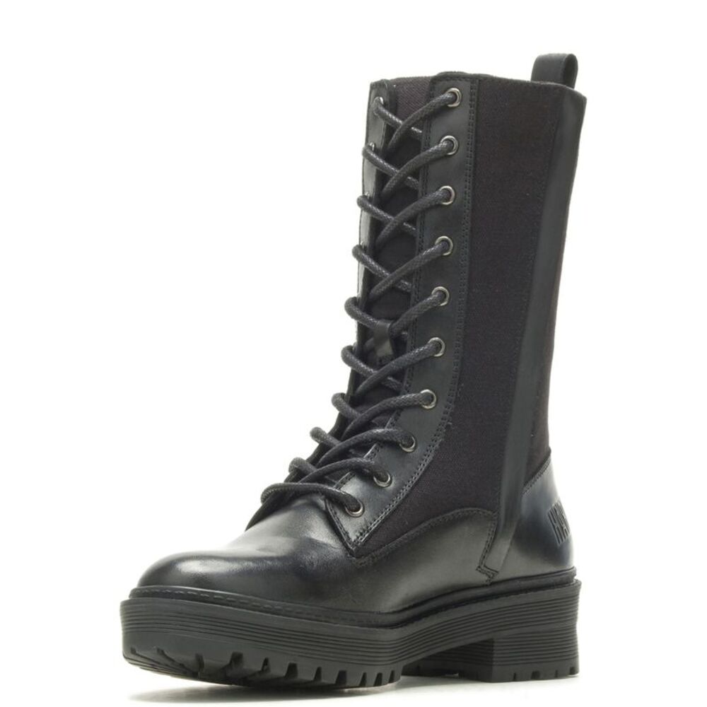 Harley-Davidson Womens Valene 9" Black Boots (NWT) - Picture 3 of 7
